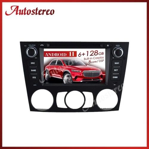 Android 11 6+128G Screen Car Radio Auto Stereo For BMW 3 Series E90 2004 -2012 Head Unit GPS Navigation Multimedia Carplay 2 Din