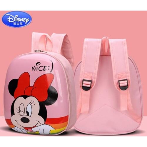Disney Cartoon Eggshell Childrens School Bag Kindergarten Children Waterproof and Breathable Backpack Boys and Girls Gifts