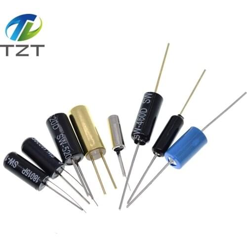 SW-200D -420 -520D SW-18010P-18015P-18020P-58010P 12V Highly Vibration switch Ball Tilt Double bead Angle Spring Sensor Switches