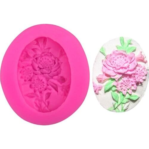 Chrysanthemum Cooking Tools Wedding Cake Decoration Silicone Mold Resin Fondant Chocolate Candy Decorating DIY Tools E555