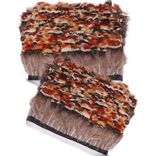 Beautiful 10 Yard/lot Pheasant Feathers Trims Trimming 5-10cm for Sewing Carnival Costume Party Dress DIY Decoration Plumas