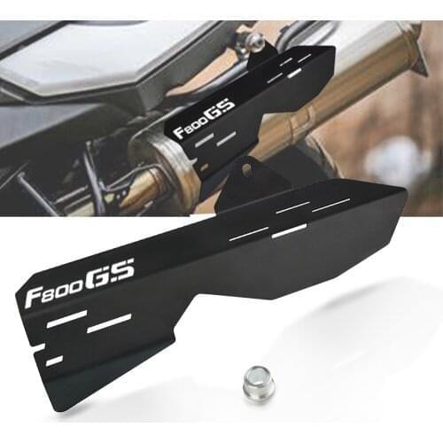 Motocycle Patrs Rear Exhaust Pipe Crash Anti-scalding Protector For BMW F800GS F800 GS 2009 2010 2011 2012 2013 2014 2015 2016