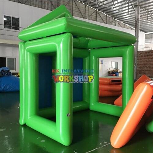 Custom inflatable stitching assembly house