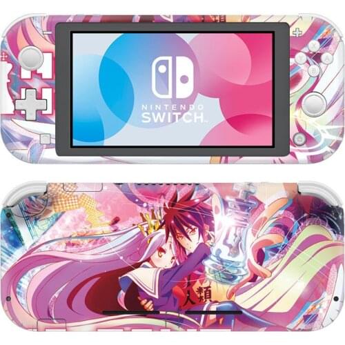 No Game No Life NintendoSwitch Skin Sticker Decal For Nintendo Switch Lite Protector Nintend Switch Lite Skin Sticker Vinyl