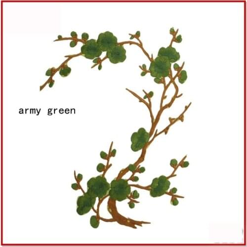 Wholesale 20pcs 26.7*19CM Embroidered Sewing On Patch Iron-On Patch Stickers For Clothes Sewing Fabric Applique Supplies YI01