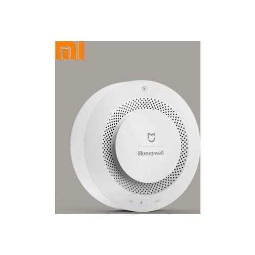 Original Xiaomi Mijia Fire Alarm Detector Audible Visual Smoke Sensor Remote Mi Home Smart APP Control