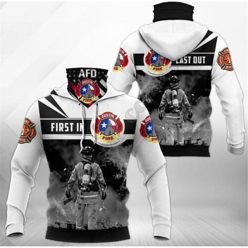 Firemen 3D Printed Hoodies Fashion Sweatshirt Women Men Casual Pullover Hoodie Mask Warm Drop Shipping 01