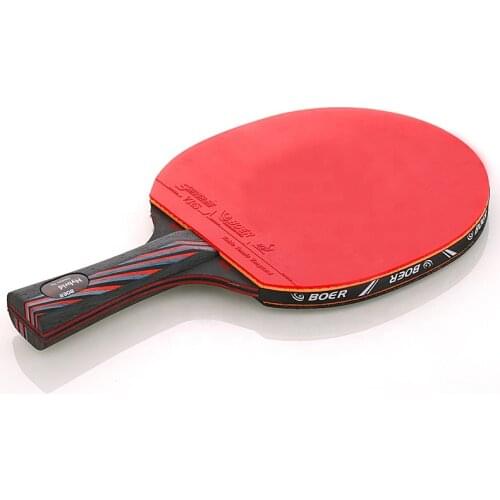 Professional 6 Star Ping Pong Racket Rubber Nano Carbon Table Tennis Bat Blade Sticky Toner Glue Pingpong Training
