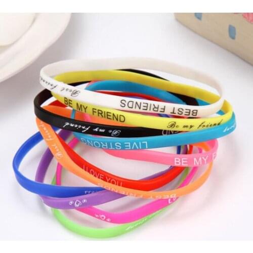 RED HERRING BY PENG CHANG PC Silicone Bracelets