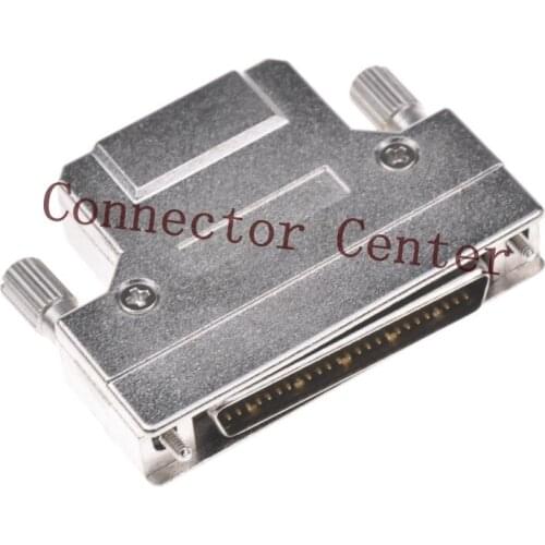 SCSI HPDB DB Connector metal Hond 1.27mm 50Pin male Witch screw