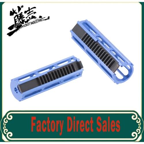 Tactical Light-Weight Full Aluminum 13/14 Teeth Piston for Airsoft AEG Gel Blaster Gearbox Ver 2/3 Paintball Army Accessories