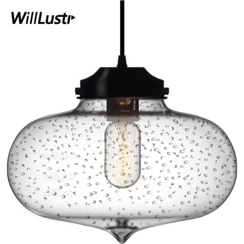 Vintage glass pendant lamp art deco suspension lighting dinning room living room Minaret bubble pendant light hotel restaurant