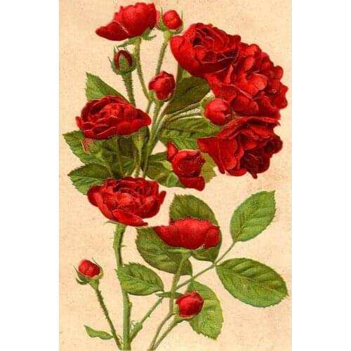 YIKEE 5d diy Diamond Painting Flowers Full Drill Diamond Embroidery Sale Handmade Wall Decor Scenery Mosaic Crystal k375