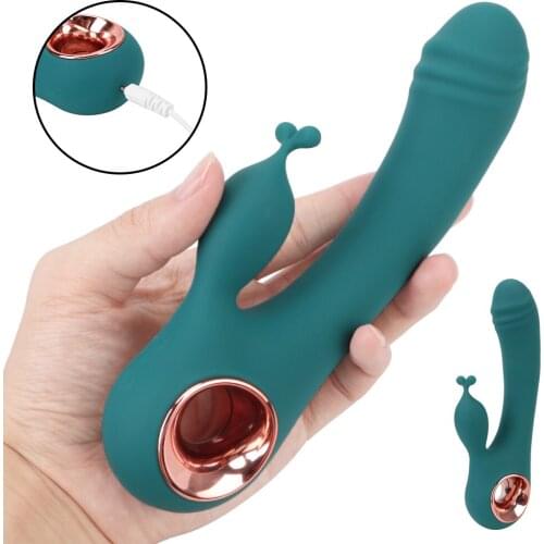 Female Masturbator Sex Toys for Women 10 Frequency Dildo Rabbit Vibrator G Spot Clitoris Stimulation Vaginal Anal Massager