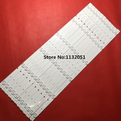 1 Set=11PCS New For His ense LED55K20JD LED55K220JD LED55EC290N LED55EC280JD 60.9CM LED Backlight Bar SVH550AB1 6LED REV0 131030