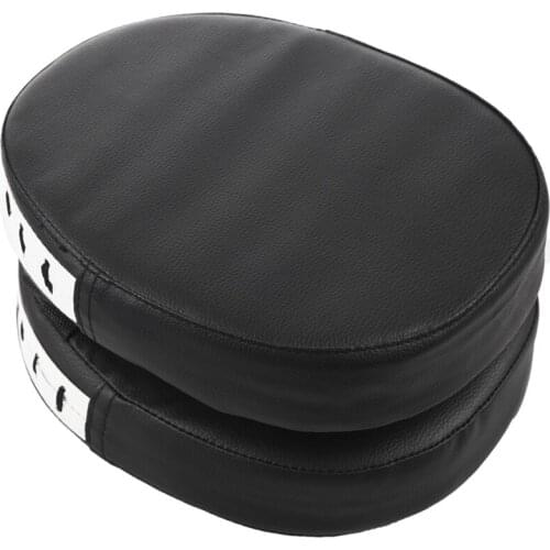 2x focus pads hook jab mitts boxing gloves sparring punch bag training pair