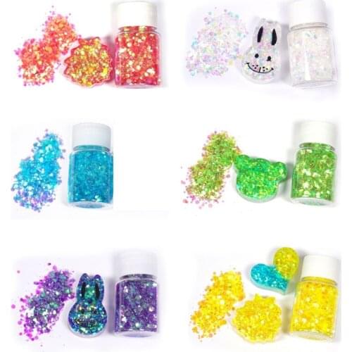 Shiny Mixed Glitter Sequins DIY Crystal Epoxy Resin Mold Fillings Jewelry Making