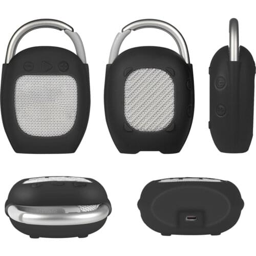 Portable Travel Case Storage Bag Carrying Box Durable Stand Up Carrying Case Sleeve for JBL Clip 4 Bluetooth-compatible Speaker