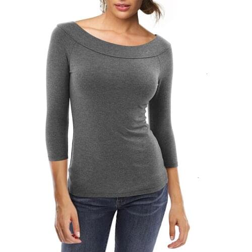 Женские однотонные футболки Gootuch China At AliExpress