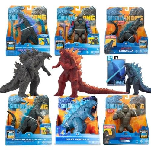 GodAzillas Vs Kong 2021 Movie Serie 6 Nuclear Power Injection Energy Version King Collectible Model Toy Birthday Gifts