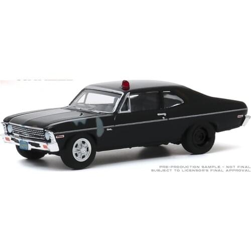 GreenLight Car 1:64 1969 Chevrolets Chevy Nova police van Collection Metal Die-cast Simulation Model Cars Toys