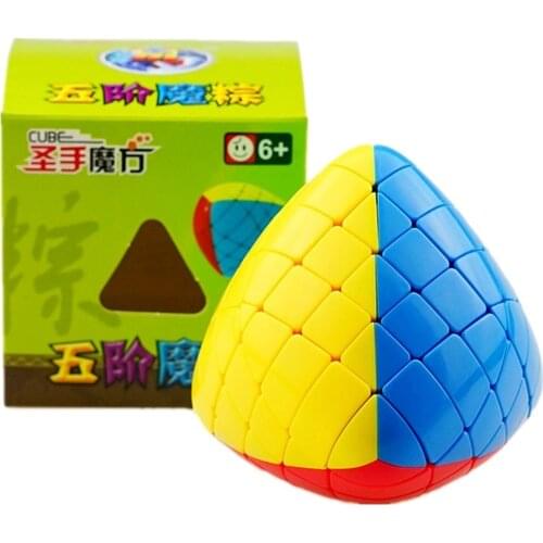 Shengshou 5x5x5 Mastermorphix Speed 5x5 Rice Dumpling Magic Puzzle Cube Sengso Cubo Magico Educational Toy Gift Packing Cubes