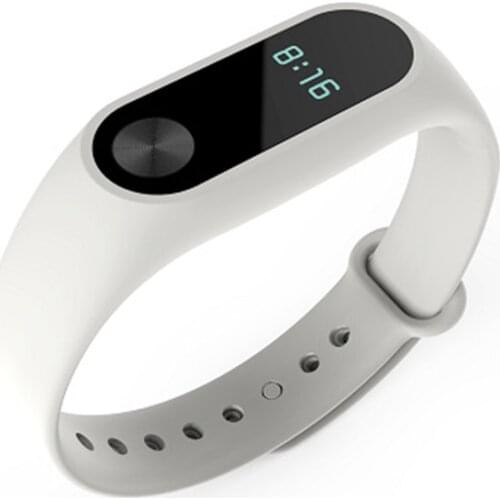 Fashion Solid Color Smart Bracelet Strap Replacement Belt Silicone Wristband For Mi Band 2 Smart Bracelet For Xiaomi Accessories