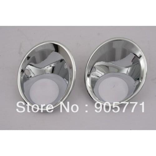 High Quality Chrome Front Fog Light Cover for BMW X1 E84 2010-2013 free shipping