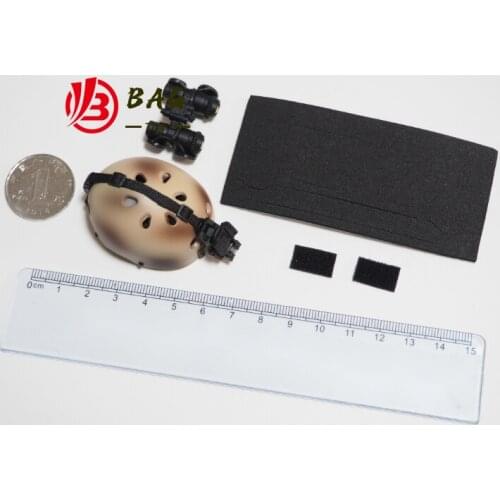 1/6 of the Action Figures Model DAMTOYS DAM78069 camouflage helmet