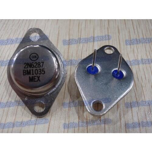 10PCS/LOT 2N6287G 2N6287 TRANS PNP DARL 100V 20A TO-3