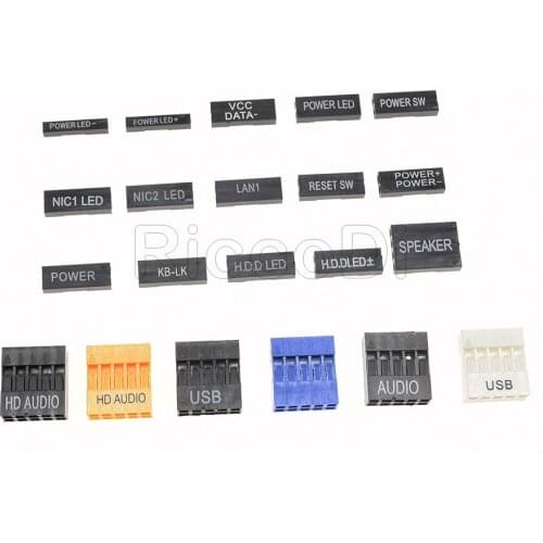 100Pcs Dupont 2.54 Connector Printing Words TJC8 2.54mm Pitch Connector Replace Molex Connector