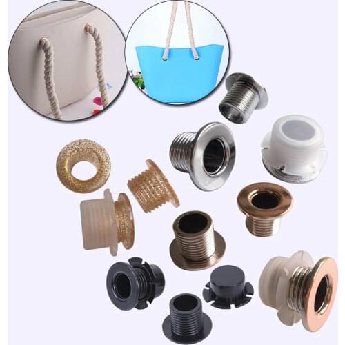 2Sets bag Bag Button Accessories For the Rope Bag Handles Women Shoulder Bag Accessory Plastic Screw And Nut DIY Bag Accessory