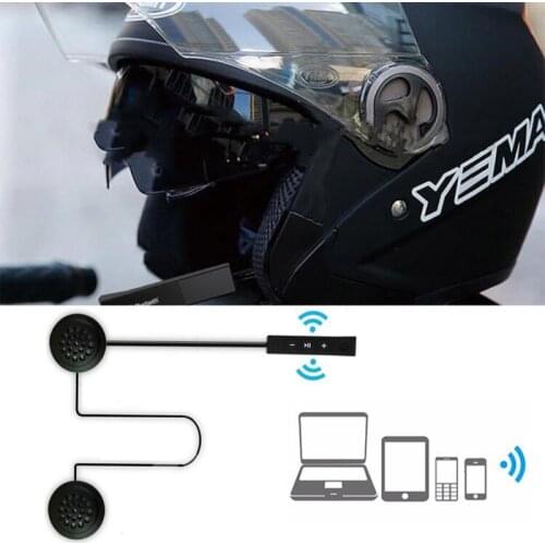 4.1+EDR Black Bluetooth Headphone Anti-interference For Motorcycle Helmet Riding Hands Free Headphone Motorcycle Accessories