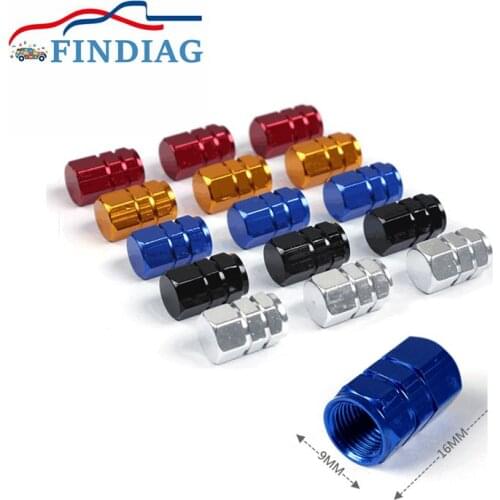 4pcs/lot Anti-Rust Durable Car Valve Caps Car Styling Accessories Valves Tyre Stem Cover Car Wheel Tires Rim Stem Valve Cap
