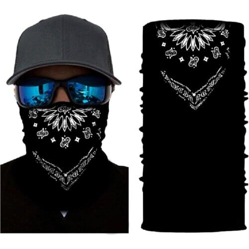 Breathable Mask Bandana Neck Gaiter Cycling Face Mask Hiking Scarves Headband Summer Balaclava Bufanda Hombre Bandana Neck Colla