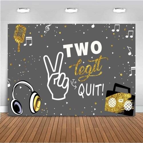 Musical Radio Microphone Pattern Party Decor Backgrounds Adult Dance Club Celebration Women Portrait Photography Backdrops