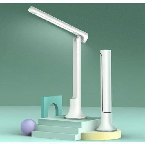 LED Desk Lamp,Eye-Caring Table Lamps Natural Light Protects Eyes Dimmable Office Lamp USB Charging Desk Lamp