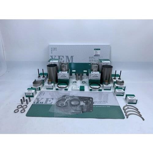 New Aftermaket Engine Part Z851 Engine Rebuild Kit With Piston Ring Cylinder Liner Gasket Engine Bearings Valves Set For Kubota