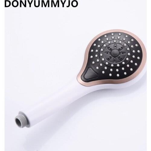1pc New High Quality Intelligent Temperature-controlled Three-speed Handheld Shower Rain Shower Hand Hold Bathroom Shower Heads