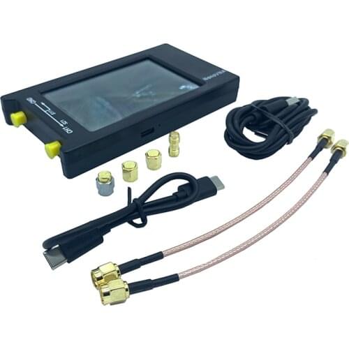 NanoVNA-H4 H 4inch LCD/VNA Vector Network Analyzer +battery Original Hugen HF VHF UHF Antenna Analyzer + RF Demo Kit Board