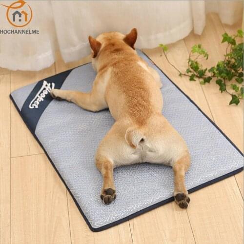 Pet Ice Pad Summer Dog Bed Dog Mat Ice Pad Resistant to Bite Cat Dog Sofa Pet Ice Pad Factory Direct Spot