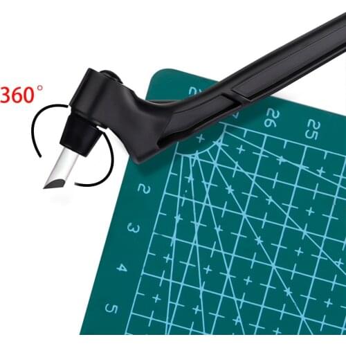 Art Carving Pen 360 Degree Rotatable Hand-held Engraving Craft Carving Scrapbooking Stencil Hand Account Knife Cutting Tool