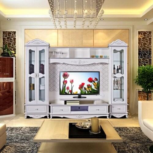 Modern High Living Room Wooden furniture lcd TV Stand 0316