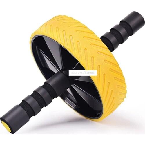 Ab Power Roller Household Ab Coaster Wheel Antiskid Foam Handle Ab Abdominal Muscle Training Wheel Indoor Fitness Equipment