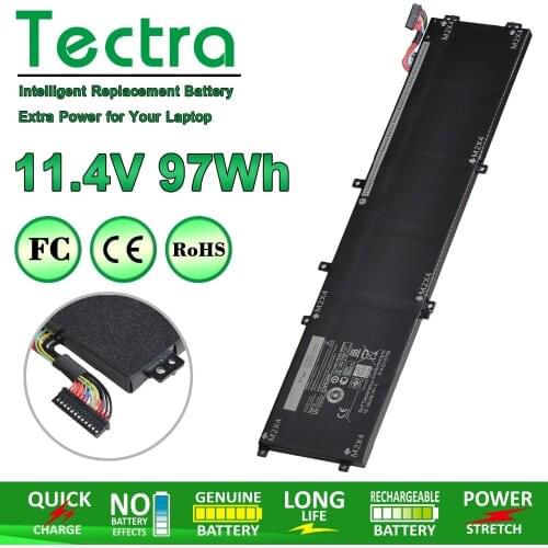 Tectra 11.4V 97Wh 6Cells 6GTPY Laptop Battery for Dell 5510 XPS 15 9550 9560 5XJ28 Precision 5510 5520 M5510 M5520 Series