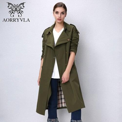 AORRYVLA Women's Long Raincoats