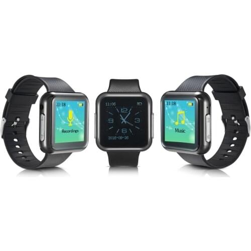 HD recording watch 1536 high quality recording pen MP3 player sp y hidden USB voice recorder Voice Activated Recording sinok