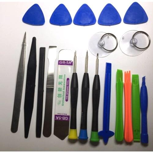 20 in 1 Mobile Phone Repair Tools Kit Spudger Pry Opening Tool Screwdriver Set for iPhone iPad Samsung Cell Phone Hand Tools Set