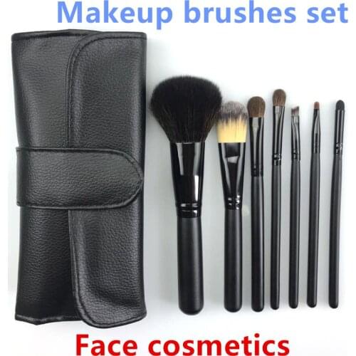 Makeup brushes set 7 pcs kit Face Women Cosmetic brush kit of makeup eye shadow brushes Eyebrow Powder kinsei beauty store