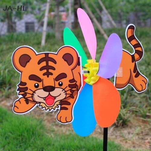 New Sell 3D Large Animal Bee Windmill Wind Spinner Whirligig Yard Garden Decor
